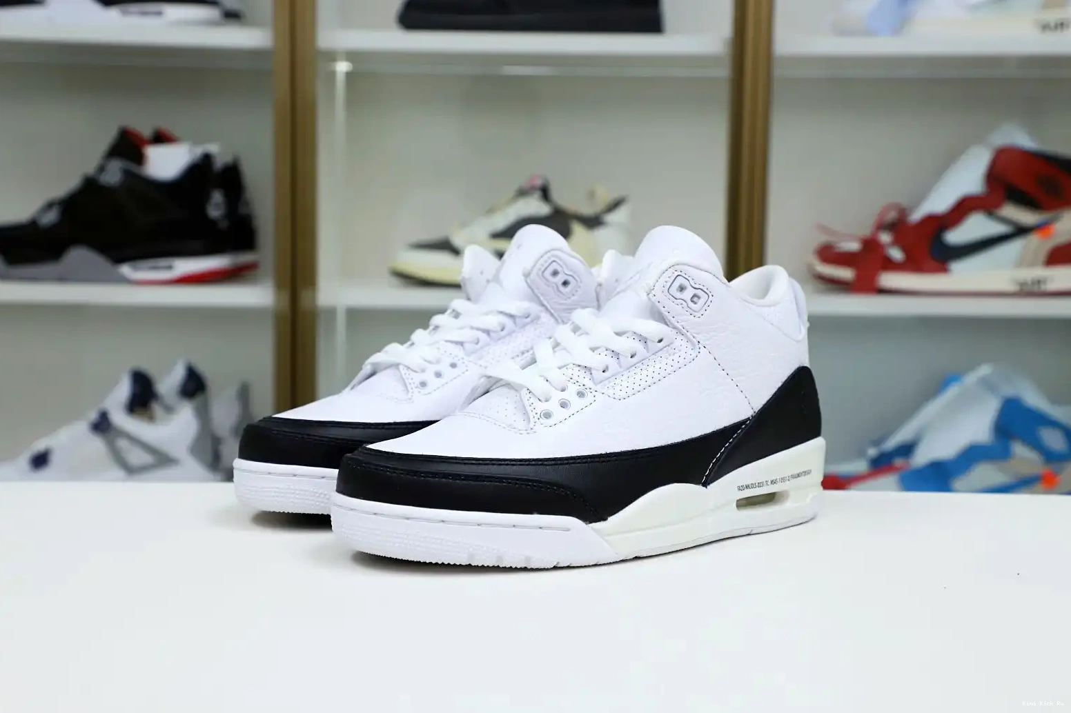 JORDAN DESIGN 'WHITE' 3 AIR X RETRO SP FRAGMENT Kimikick 0816